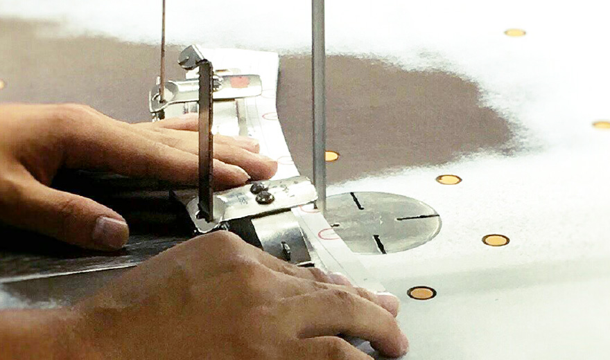 高技术的裁剪改变着缝制工作。