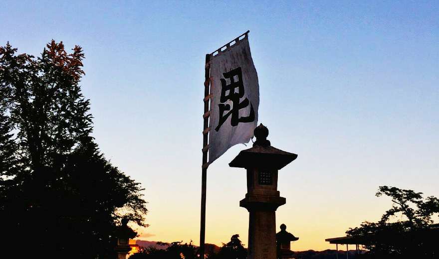 上杉神社 入口风景