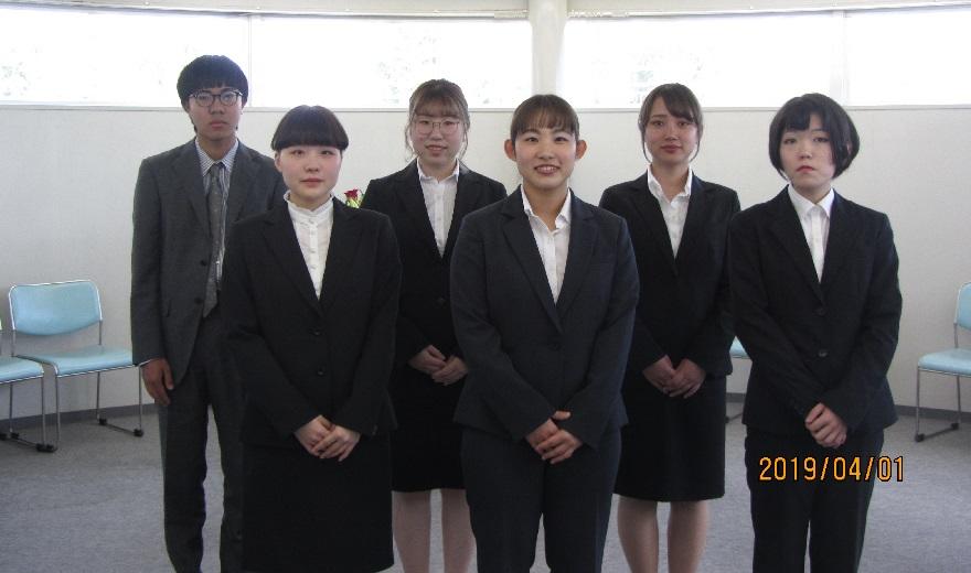 2019年度は６名の新入社員がTSIソーイング宮崎に入社致しました。